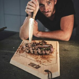 Steakbrett aus Vollholz