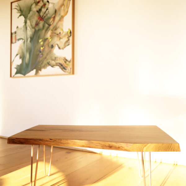Eichenholz Couchtisch UNIQUE