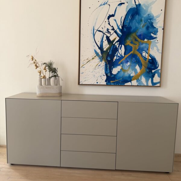 Art Piece in Eichenbilderrahmen